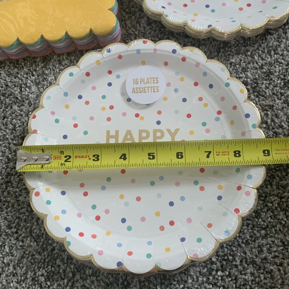 Meri Meri Birthday Plates & Napkins